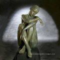 High Workmanship classic casting bronze naked nude woman sculpture
